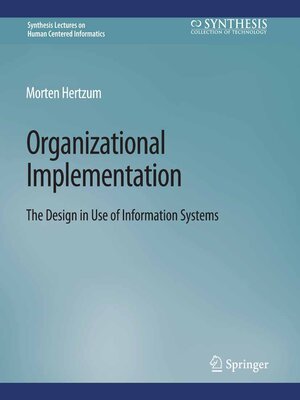 cover image of Organizational Implementation